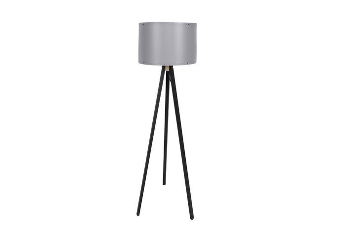 Opviq Lámpara de pie estilo escandinavo negro y gris Opviq Lámpara de pie estilo escandinavo negro y gris